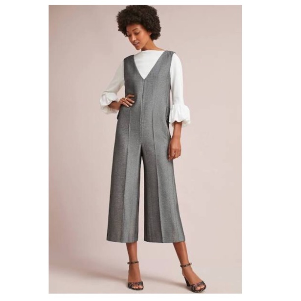 Anthropologie Oxford Jumpsuit